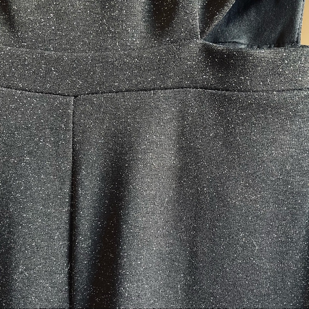 Aidan Mattox NWT Stretch Crepe Side Cut Out Mock Neck Long Sledve Jumpsuit - Picture 13 of 17